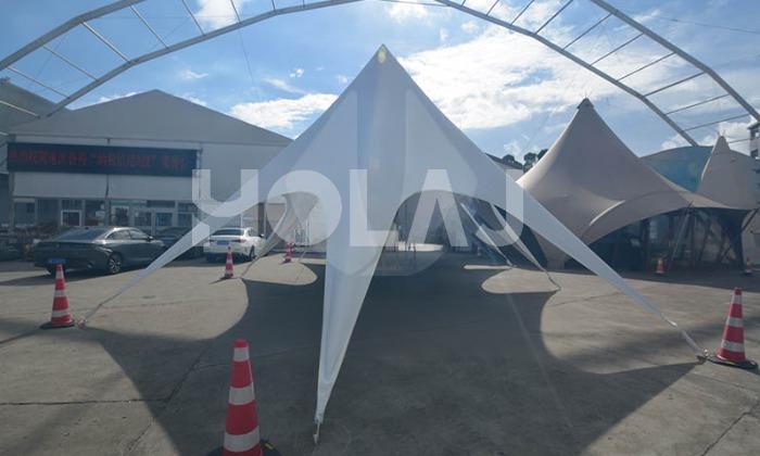 三頂星型天幕帳篷